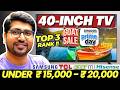 [TOP 2] 👉 Best 40 Inch TV in India 2026🔥Top Smart TVs Under ₹15000 - ₹20000🔥TCL Vs Kodak Vs Acer