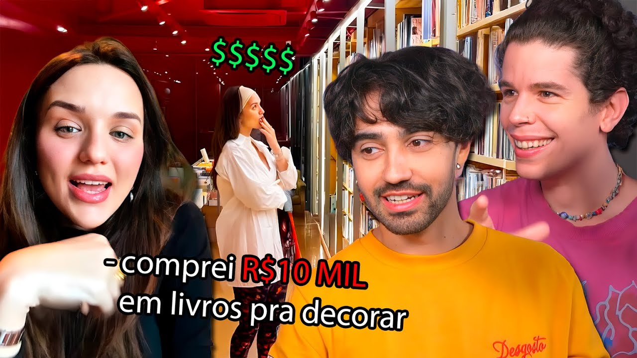 Rafa Kalimann cancelada por gastar 10 MIL em livros decorativos