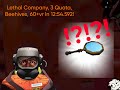 Lethal Company (former)World Record - 3 Quota, Beehives, v60+ in 12:54.592!