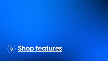 Chapter 2: Lesson 8 | Interactions - Shop features