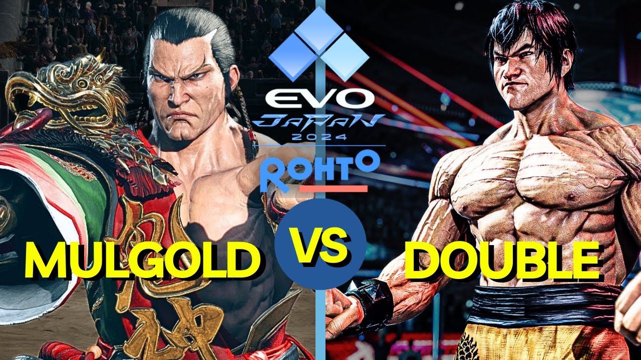 Evo Japan 2024 Tekken 8 🕹️ Double (Law) vs MulGold (Feng,Azucena) 🕹️ TWT 2024