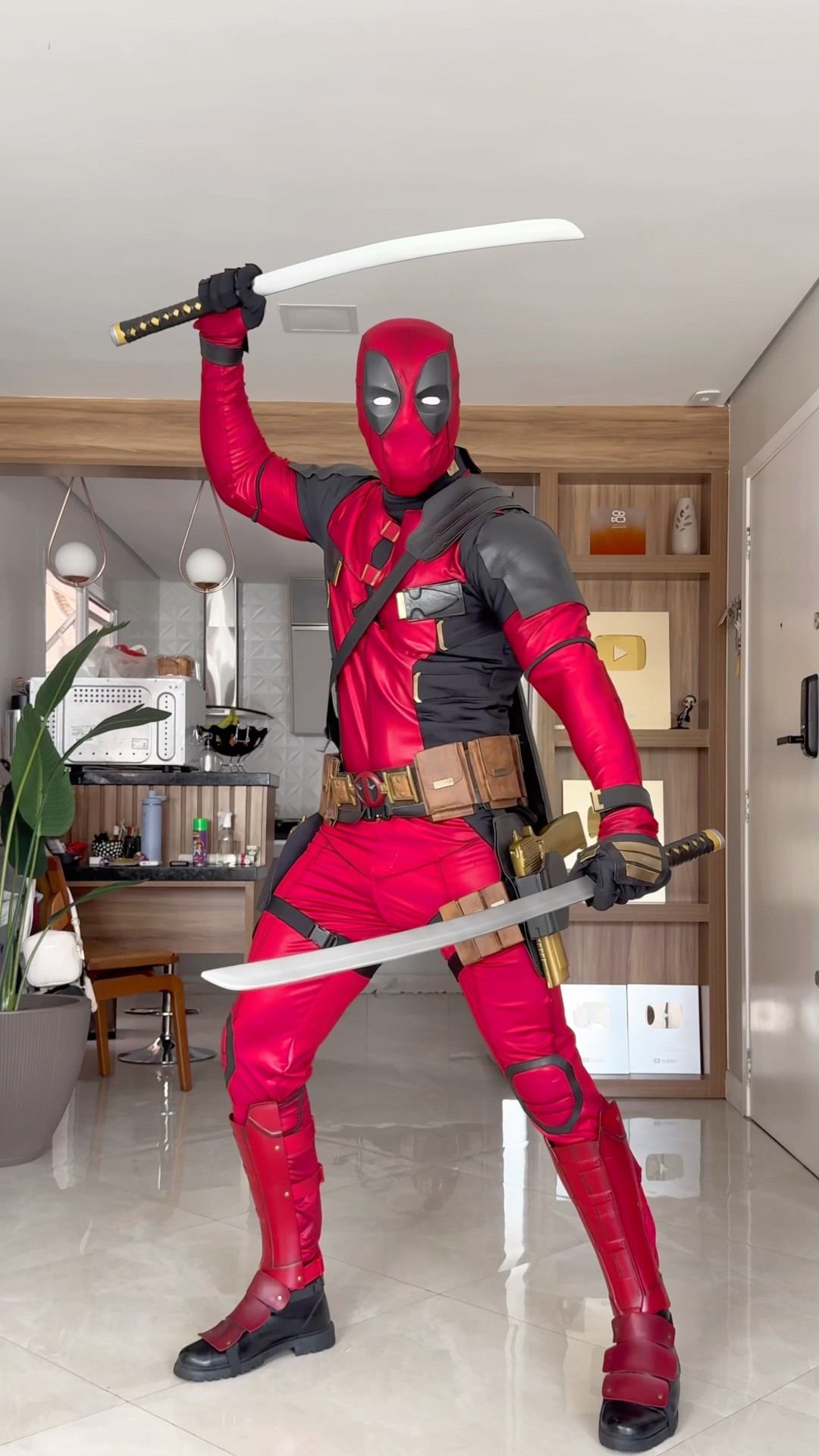 Quem AMA O DEADPOOL? #transition #trend #apollosant #fantasy