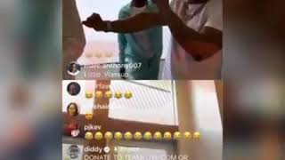 Diddy stopped Lizzo from twerking on IG live