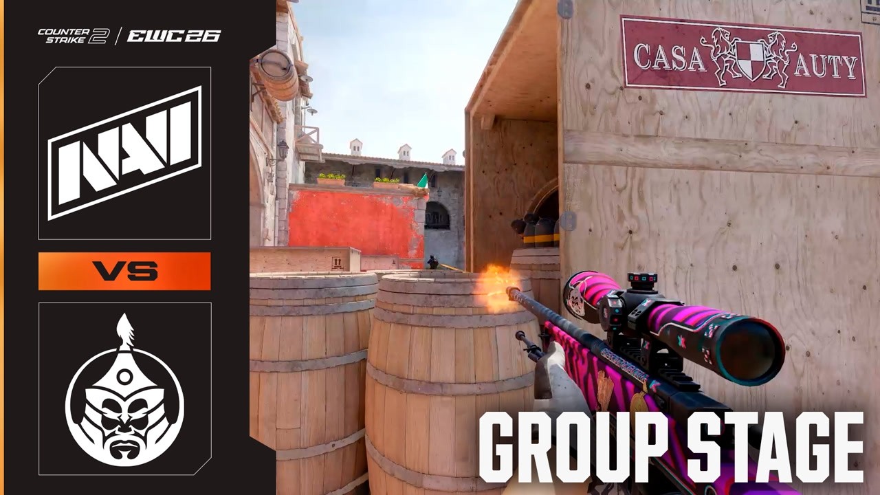 WINNER TO PLAYOFFS! TheMongolz vs NAVI | CS2 at EWC 26 - Group