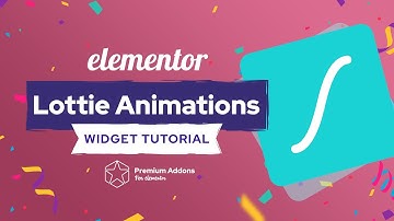 Elementor Lottie Animations Widget Tutorial for Elementor Page Builder