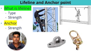 What is industrial safety lifeline? | Use | Type | Strength | Anchor points and its strength