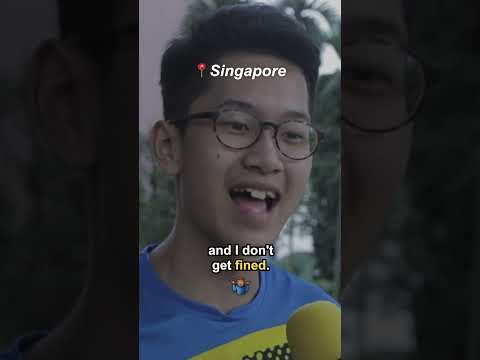 Is Singing in Public Illegal in Singapore? #shorts