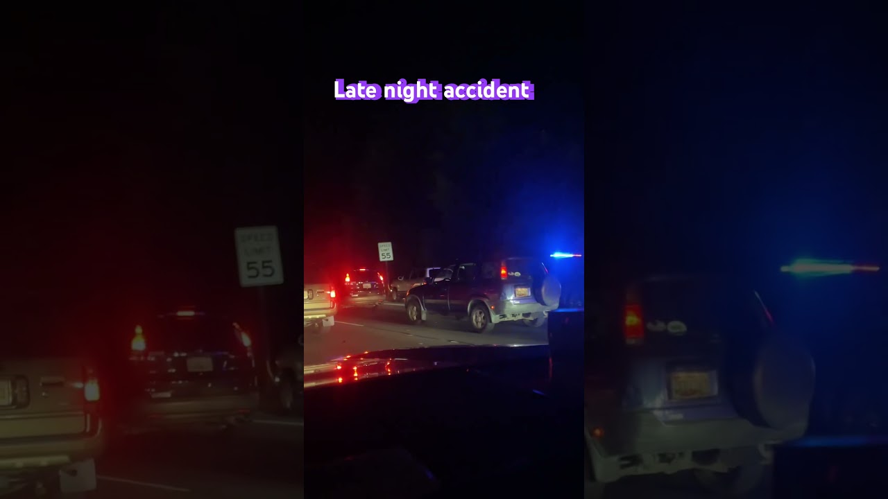 Late night accident
