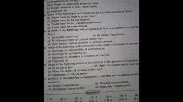 #b.com#gujratuniversity#sem5 #businesslaw B.com sem 5 business law mcqs for gujrat university