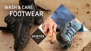 How to clean your GORE-TEX footwear (shoes & boots) | Wash & Care