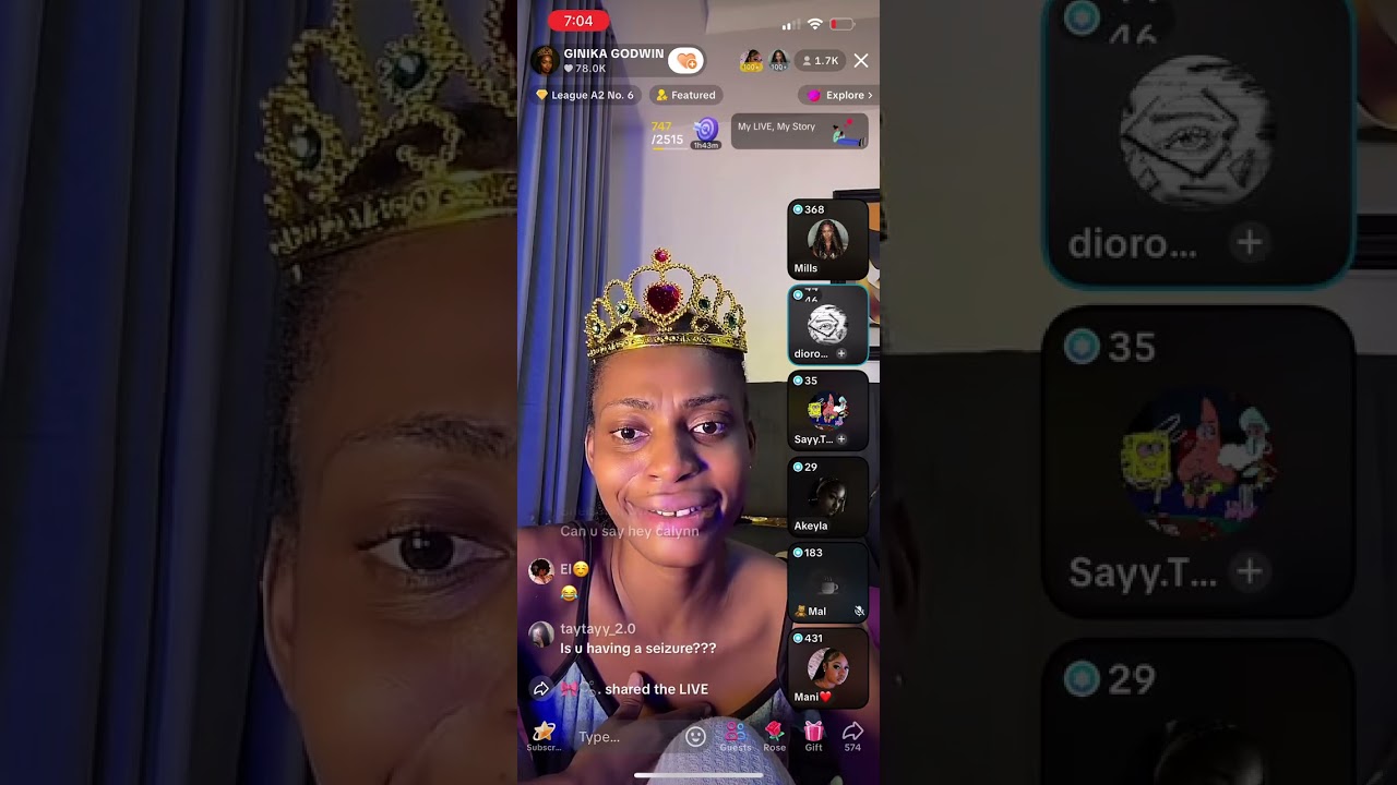 Gnika Godwin  live 08/18/25