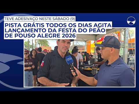 Pista grátis todos os dias agita lançamento da Festa do Peão de Pouso Alegre 2026
