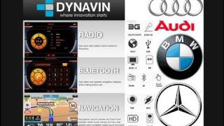 DYNAVIN Full Review GPS DVD BMW Audi Mercedes E39 E46 X5 A3 A4 TT A B E CLS SLK DVB-T Mpeg4 3G