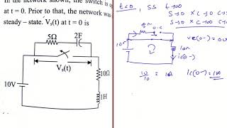 Network analysis part 3 (time domain or transient analysis) for gate ece