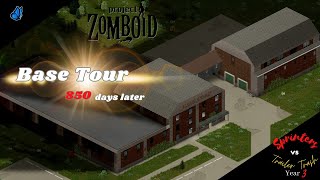 My Zomboid Base - 850 Days later