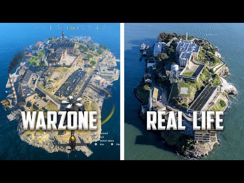 Call of Duty Warzone Locations in REAL LIFE! 