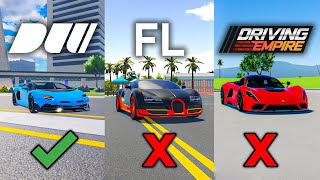 What's The Best Roblox Car Game?