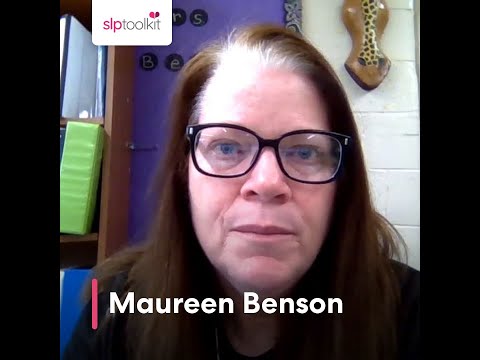 Be Your Best with SLP Toolkit - Maureen Benson