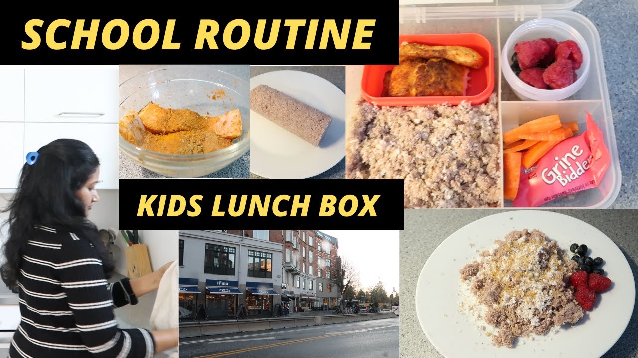 தமிழில்: My Morning Routine At Denmark | Kids Lunch Box Recipes | Bhuvana Tamil Vlogs Denmark