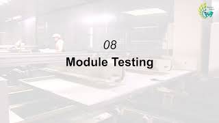 Celebrity Manufacturing of Solar Panels | Module Testing Process Wealth