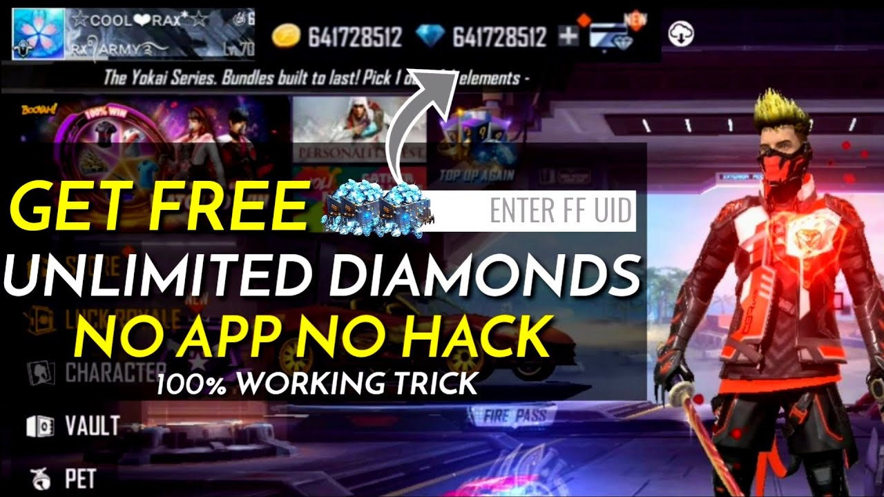 Free Fire Unlimited Diamond HACK. - Social Media Solver