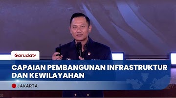 AHY Jelaskan Kemajuan Infrastruktur dan Pengembangan Wilayah 1 Tahun Pemerintahan Prabowo-Gibran