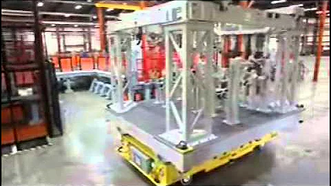 Savant Omni-Directional Heavy AGV Transporter -- Self Loading