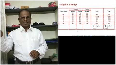 Index Numbers Part   3