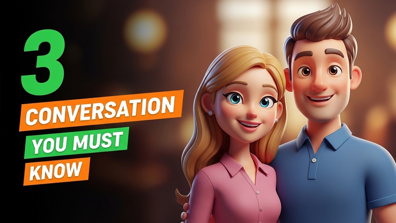 Learn English Fast – 3 Conversations You’ll Use Every Day! | Real Talk English