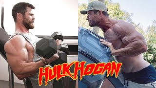 Chris Hemsworth Bulking up for Hulk Hogan Movie by Luke Sherran 1,455,539 views 3 years ago 3 minutes, 14 seconds