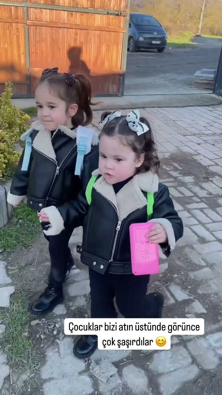 Çocuklar bizi atın üstünde görünce çok şaşırdılar ?