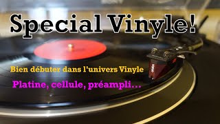Special Vinyle : Comment bien débuter en vinyle (platine, cellule, préamplificateur phono)