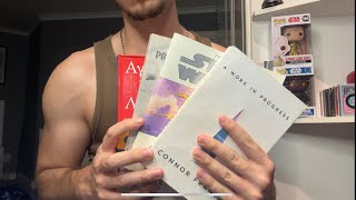 ASMR fast book tapping and reading (lofi) 📖 💤
