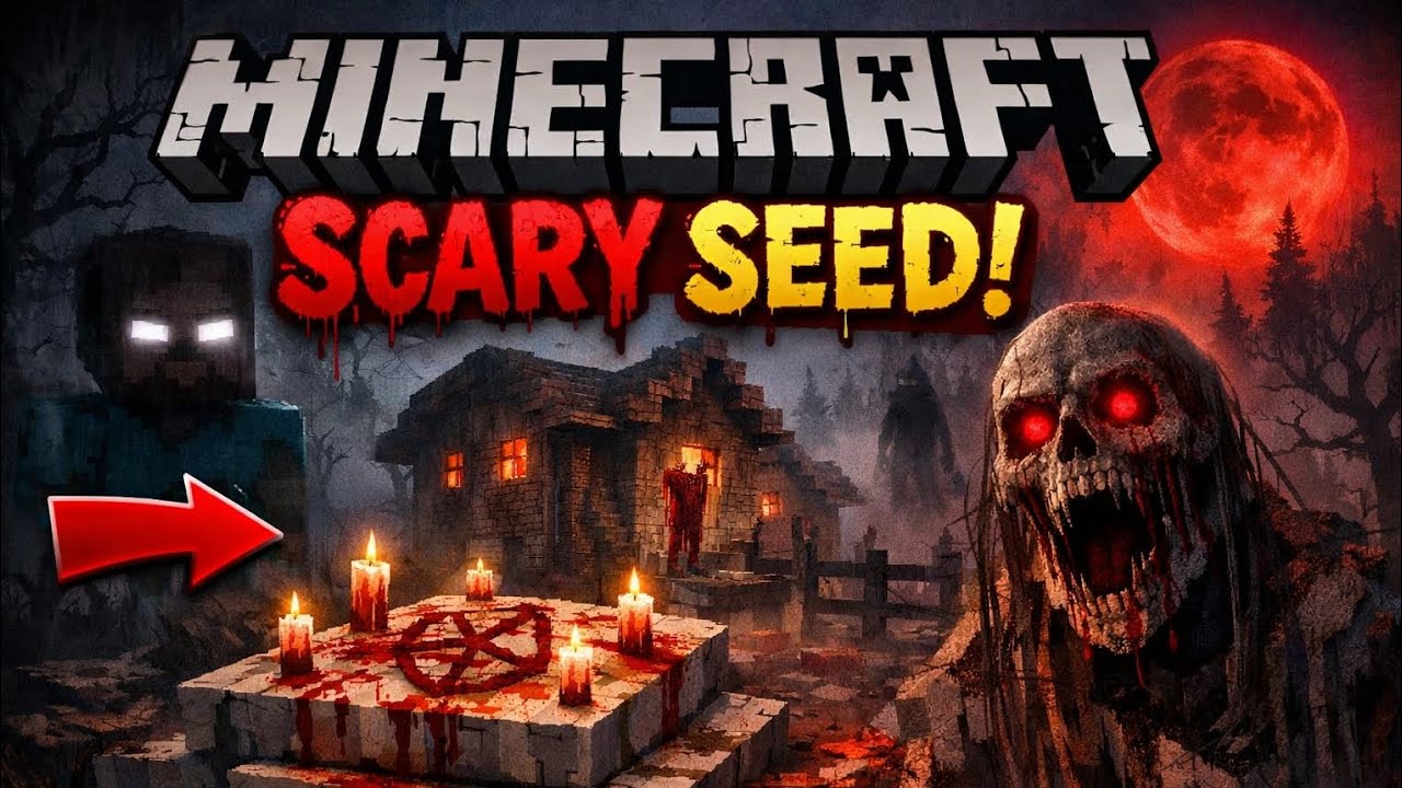 I Found The Most Haunted Seed in Minecraft... 😨 - YouTube