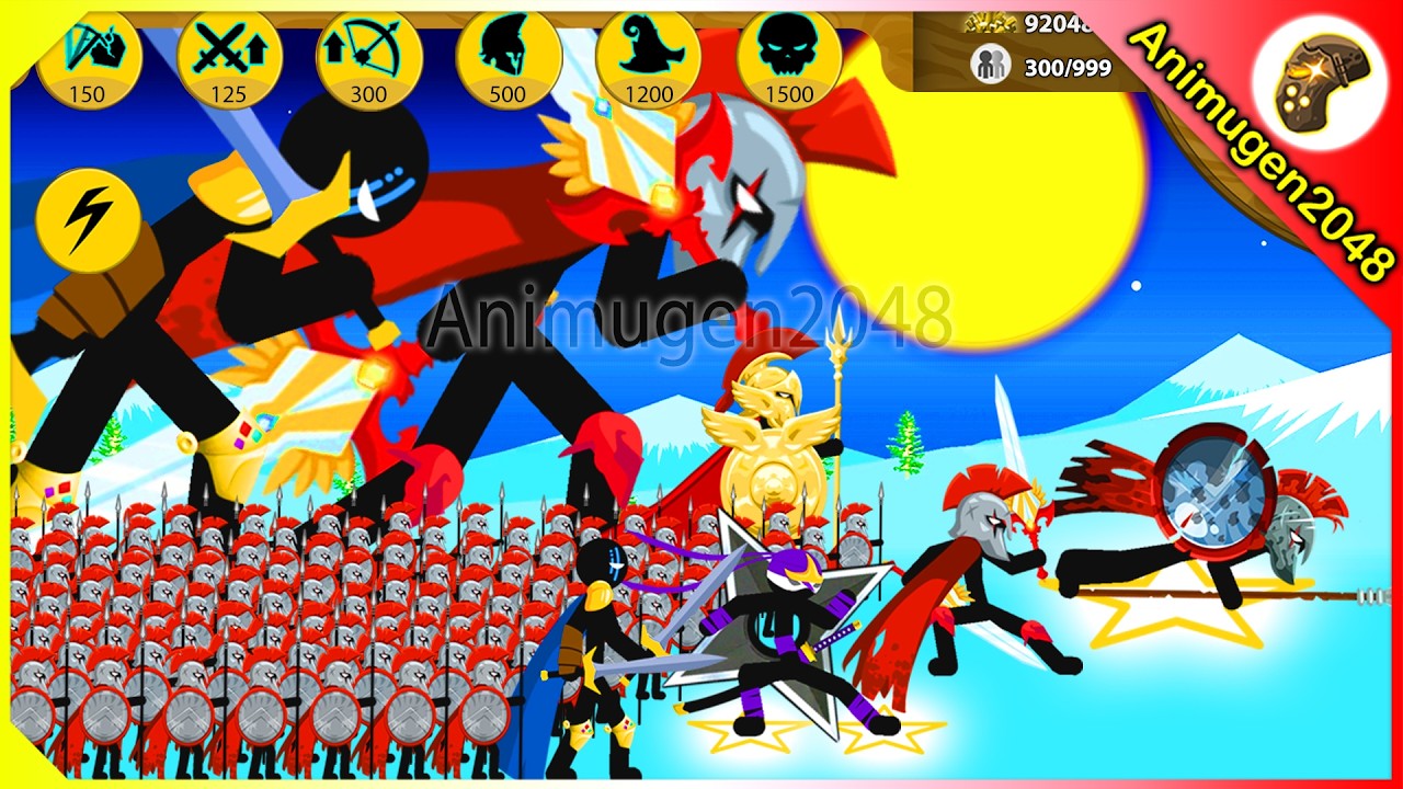 NEW FORCE: I Summoned ATREYOS Legions, SHADE, XIPHOS vs FINAL BOSS | Stick War Legacy | Animugen2048