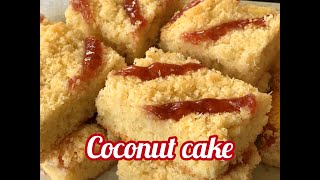 How to make Coconut Cake Recipe at Home | Coconut Jam Cake | eid special