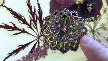 Mixed Media Dried Flowers Project Share