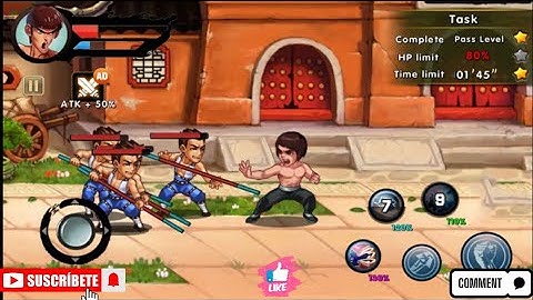 Kung Fu Attack : Final Fight - Android Gameplay || @offlineplayhouse