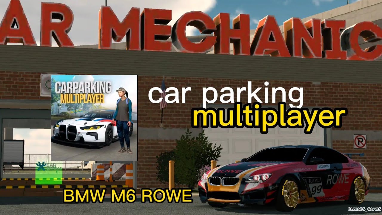 BMW M6 ROWE car parking multiplayer YouTube