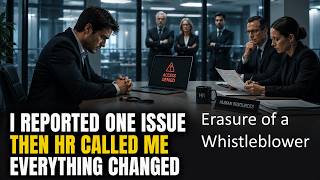 The Calm Before They Fired Him. Whistleblower Story. He Reported It… Then HR Removed Him