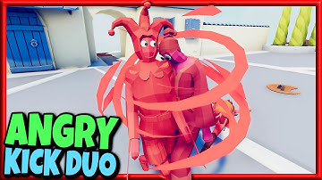 Angry Kick Duo #2! Taekwondo & Jester vs Every Unit - TABS Gameplay Unit Creator Update