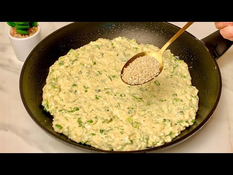 Вкусный Завтрак или Ужин за 5 минут! Самая Быстрая Запеканка на сковороде Вкуснее, чем Пирог