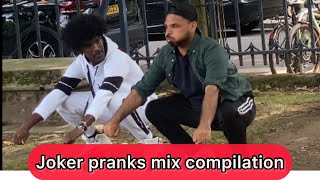 Public prank amazing reaction compilation joker pranks