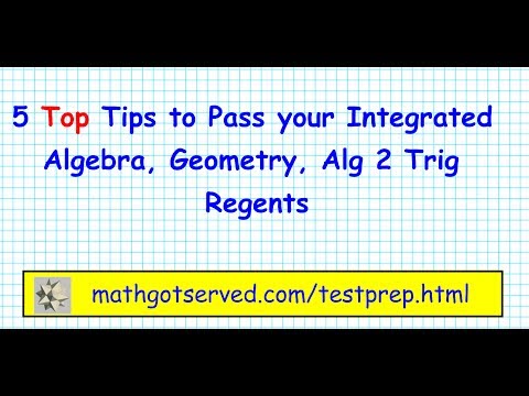 Video: Berapa banyak soalan mengenai Trig Regents?