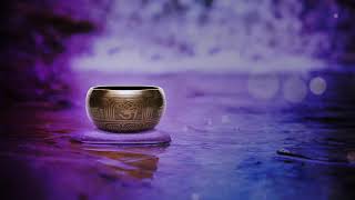 Fall Asleep to Relaxing Sounds of Crystal &amp; Tibetan Bowls w/ Calming Water Sounds: 432Hz Sleep Music