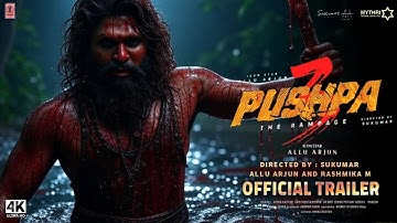 Pushpa 3 : The Rampage | Official Trailer | Allu Arjun | Rashmika M | Vijay Devarakonda | Sukumar
