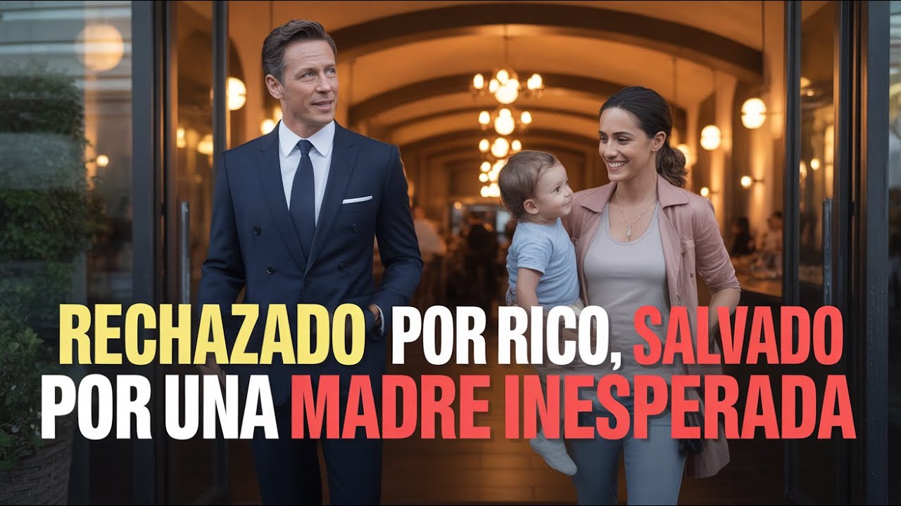 En su CUMPLEAÑOS, un MILLONARIO fue rechazado en un restaurante… hasta que una MADRE SOLTERA lo ca