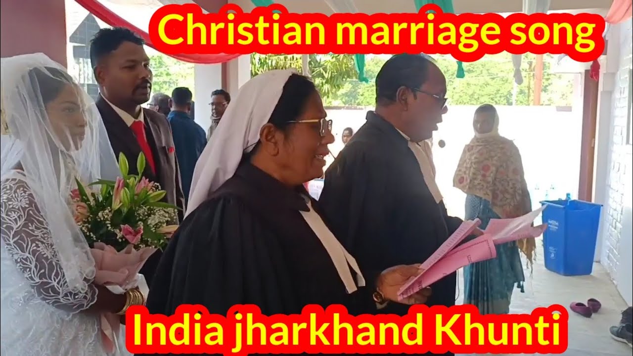Christian marriage song# India# jharkhand #khunti#kongari family mundari vlogs #