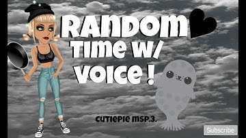 RANDOM TIME PART 1- W/ VOICE