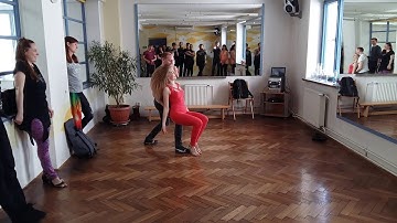 Piter & Magda Head movements Demo - Prague Zouk Weekend 2018